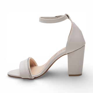 Foto 2 | Foto 2 | Sandalias de Tacón Golden Shoes 0773 Latte para Mujer