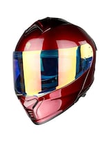 Casco Kov Thunder Cherry Abatible Con Certificación Dot