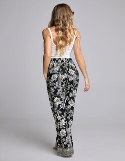 Foto 6 | Foto 6 | Pantalón Pierna Ancha Tiro Super Alto Relax0 161ngro Seven Jeans