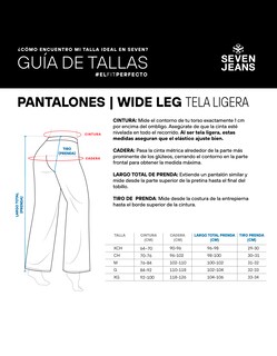 Foto 7 | Foto 7 | Pantalón Pierna Ancha Tiro Super Alto Relax 0154came Seven Jeans