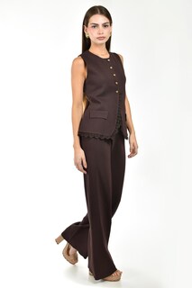 Foto 2 | Foto 2 | Conjunto de Chaleco y Pantalón Roman Fashion para Mujer