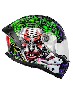 Foto 1 | Foto 1 | Casco De Moto Mt Helmets Stinger 2 Lunatic B6 Verde
