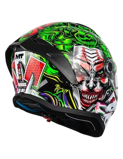 Foto 3 | Foto 3 | Casco De Moto Mt Helmets Stinger 2 Lunatic B6 Verde