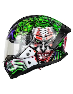 Foto 5 | Foto 5 | Casco De Moto Mt Helmets Stinger 2 Lunatic B6 Verde