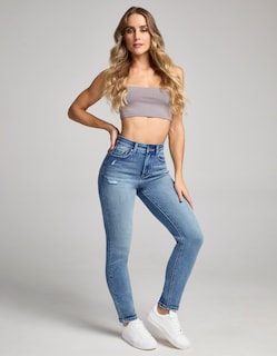 Foto 6 | Foto 6 | Jeans Skinny Tiro Alto Sexy Siluette 4245stmo Seven Jeans