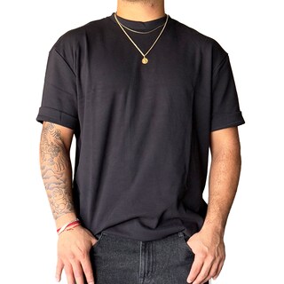 Foto 1 | Foto 1 | Playera Savi Jeans Negra de Algodón para Hombre