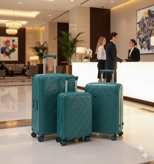 Foto 7 | Foto 7 | Maletas de Viaje Diseño de Lujo Daxxon de PP 3 Piezas