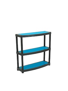 Foto 1 | Foto 1 | Estante Plastico Polycar De Mexico Eco 3 Celeste