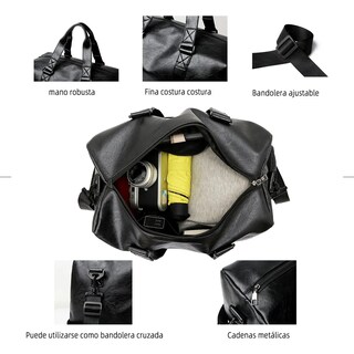 Foto 3 | Foto 3 | Gran Capacidad Maleta Deportivas Belug Bolsa Gym Viaje Mochila Negro