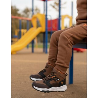 Foto 2 | Foto 2 | Bota Yuyin 25610 Ajuste Agujeta Super Ligeras Cafe