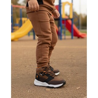 Foto 3 | Foto 3 | Bota Yuyin 25610 Ajuste Agujeta Super Ligeras Cafe