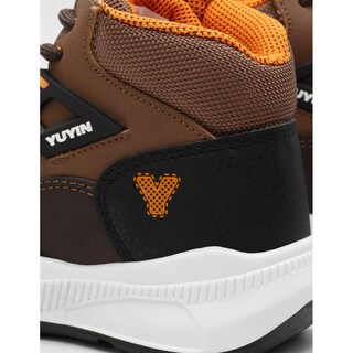 Foto 5 | Foto 5 | Bota Yuyin 25610 Ajuste Agujeta Super Ligeras Cafe