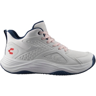 Foto 1 | Foto 1 | Tenis Caballero Charly 1038216 Blanco/marino Deportivo Basket Sport Talla 25 A 30 E