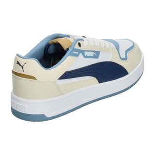 Foto 3 | Foto 3 | Tenis Puma Court Classic Street Color Blanco Azul Casual Para Hombre Beige
