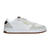 Tenis Puma Court Classic Color Blanco Casual Para Hombre Blanco