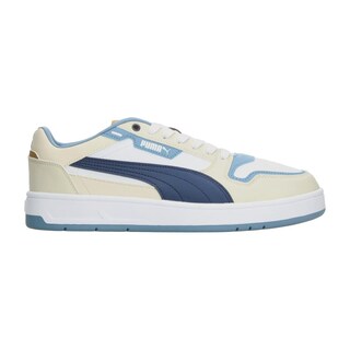 Foto 1 | Foto 1 | Tenis Puma Court Classic Street Color Blanco Azul Casual Para Hombre Beige