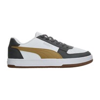 Tenis Puma Caven 2.0 Color Blanco Naranja Casual Para Hombre Blanco