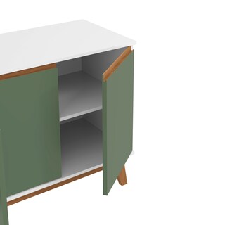 Foto 6 | Foto 6 | Bufetero Kappesberg Blanco/verde 156 Cm Con 4 Puertas