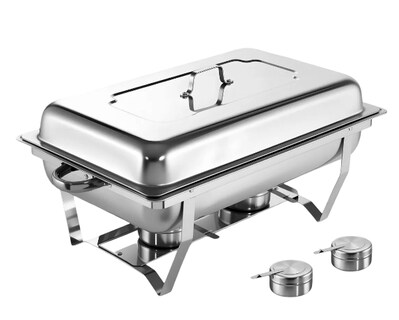 Foto 1 | Foto 1 | Bufetera Xtellar Triple Compartimento Plegable De Acero Inoxidable – Plateado