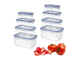 8 Pzs Contenedores Xtellar Plástico Hermético