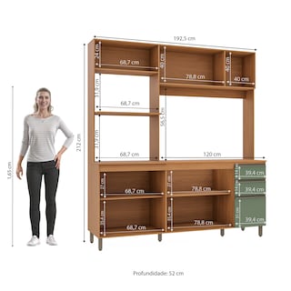 Foto 3 | Foto 3 | Cocina Integral 192 5 Cm Canela/verde Luna Kappesberg