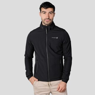 Foto 4 | Foto 4 | Chamarra Poliester Para Hombre Con Capucha Greenlander Negro