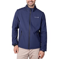 Chamarra Poliester Para Hombre Con Capucha Greenlander Azul Marino