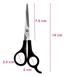 Foto 2 | Foto 2 | Tijera Recta para Cortar Cabello Corte Profesional Estilista Curtis Negro