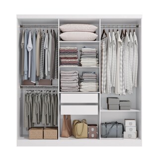 Foto 5 | Foto 5 | Closet Matrimonial Ropero Kappesberg 6 Puertas Blanco