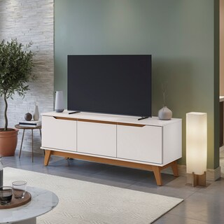 Foto 1 | Foto 1 | Mueble Tv 55'' 3 Puertas 136cm Blanco Kappesberg