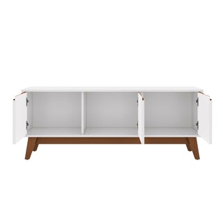 Foto 6 | Foto 6 | Mueble Tv 55'' 3 Puertas 136cm Blanco Kappesberg