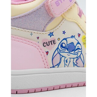 Foto 5 | Foto 5 | Tenis Licencia Tropicana Dy923031 Stitch Moda Para Niña Rosa