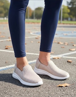 Foto 2 | Foto 2 | Tenis Golden Shoes 0727 Rosa Confort Slip On Mujer