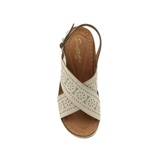 Foto 6 | Foto 6 | Sandalia De Confort Con Plataforma Con Tiras Anchas Cruzadas Senties Lesly