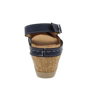 Foto 5 | Foto 5 | Sandalia De Confort Con Plataforma Con Tiras Anchas Cruzadas Senties Lesly