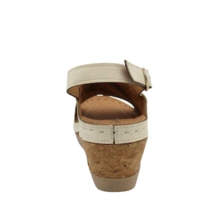 Foto 5 | Foto 5 | Sandalia De Confort Con Plataforma Con Tiras Anchas Cruzadas Senties Lesly