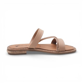 Foto 1 | Foto 1 | Sandalias Golden Shoes 1006 Maquillaje Planas Mujer