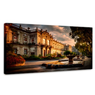 Foto 1 | Foto 1 | Cuadro Decorativo México Canvas Palacio Nación Viva 120x60