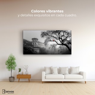 Foto 2 | Foto 2 | Cuadro Decorativo México Canvas Castillo Vista Viva 120x60