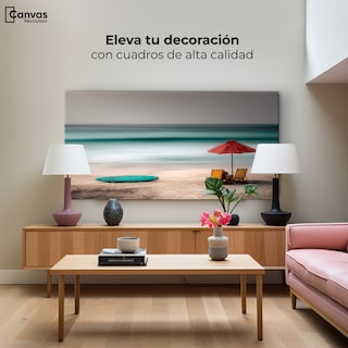 Foto 3 | Foto 3 | Cuadro Decorativo México Canvas Tulum Arena Y Sol 120x60