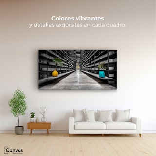 Foto 2 | Foto 2 | Cuadro Decorativo México Canvas Vasconcelos Conecta 120x60