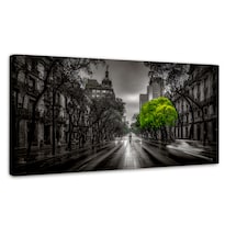Cuadro Decorativo México Canvas Reforma Luz Viva 120x60