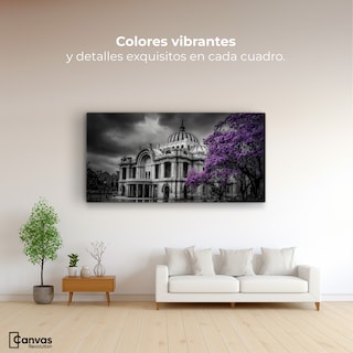 Foto 2 | Foto 2 | Cuadro Decorativo México Canvas Bellas Artes Color 120x60