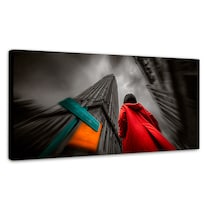 Cuadro Decorativo México Canvas Latino Poder Ciudad 120x60