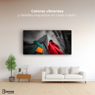 Foto 2 | Foto 2 | Cuadro Decorativo México Canvas Latino Poder Ciudad 120x60