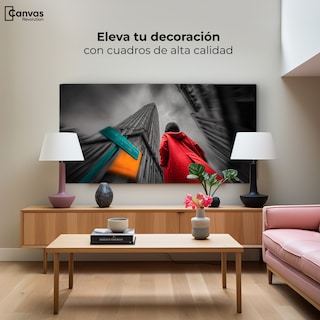 Foto 3 | Foto 3 | Cuadro Decorativo México Canvas Latino Poder Ciudad 120x60