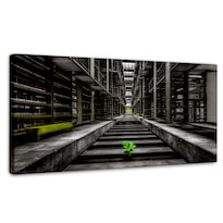 Cuadro Decorativo México Canvas Vasco Selva Ciudad 120x60