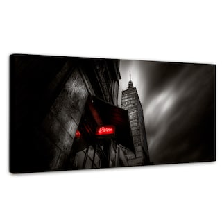 Foto 1 | Foto 1 | Cuadro Decorativo México Canvas Torre Latino Y Rojo 120x60