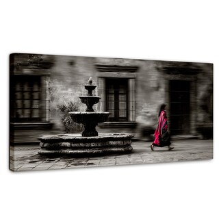 Foto 1 | Foto 1 | Cuadro Decorativo México Canvas Coyoacán Paseo Rosa 120x60