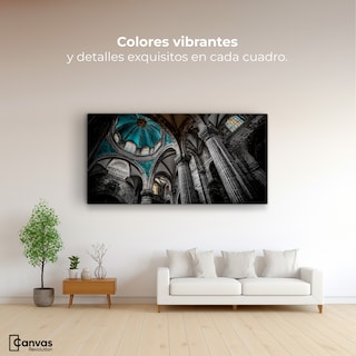 Foto 2 | Foto 2 | Cuadro Decorativo México Canvas Catedral Metro Viva 120x60